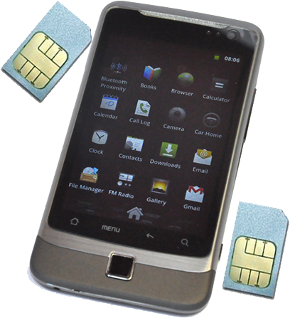 Dual SIM telefony